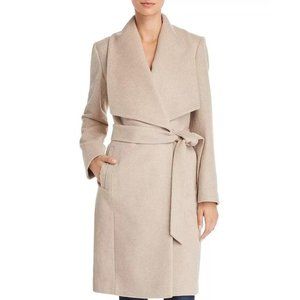 Cole Haan Belted Coat in Bone